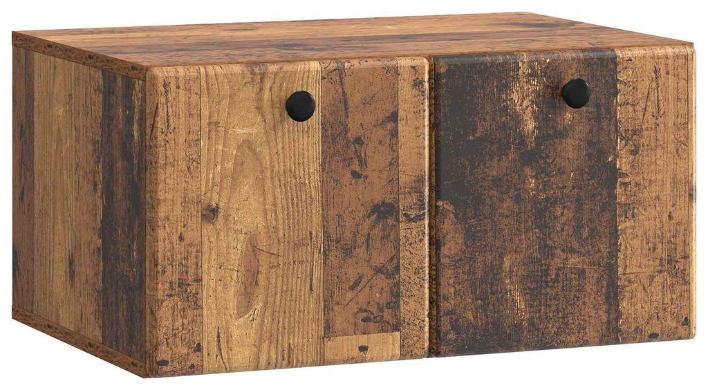 Wandmontierter TV-Schrank 59,5 x 41 x 30 cm Altholz