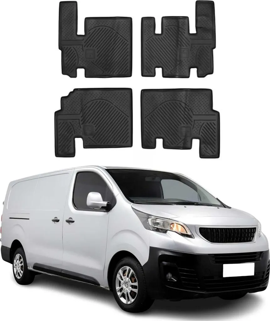 Tappetini 3D TPE Peugeot Expert 2013-2021 | Protezione Furgone 3 Pezzi