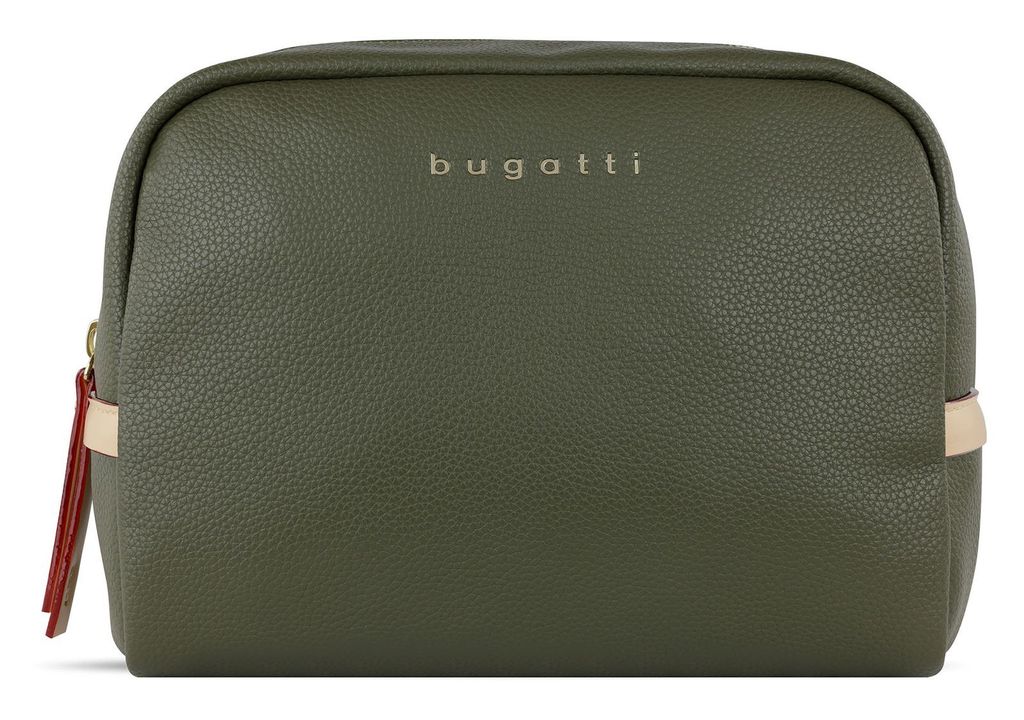 bugatti Kulturbeutel Ella Cosmetic Bag Olive olivgrün