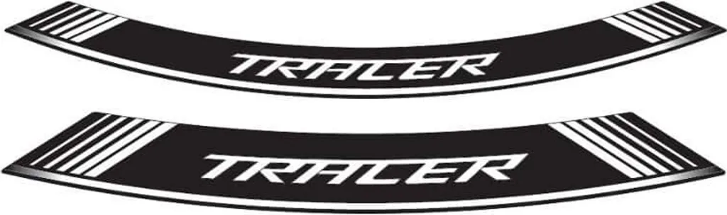 PUIG 9293B Rim Strips Specials pour YAMAHA MT-09 TRACER Coloris Blanc
