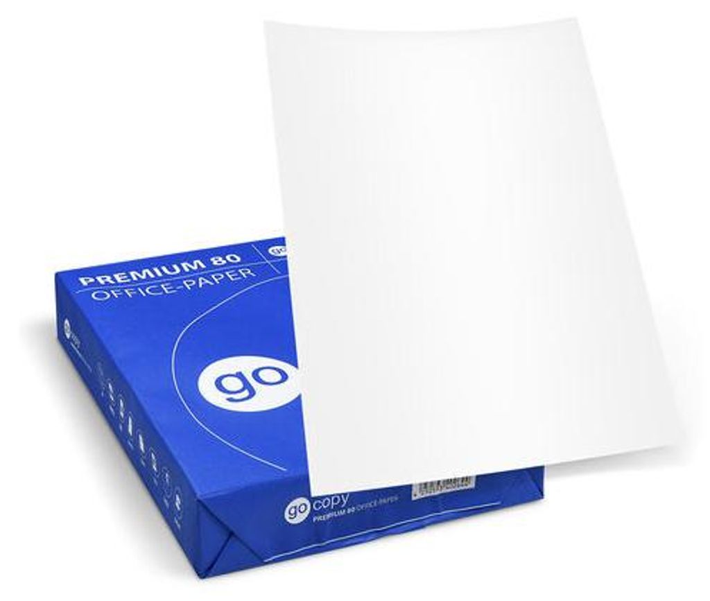 500x Kopierpapier Druckpapier PREMIUM Din A4 80g/m2 500 Produktbild 