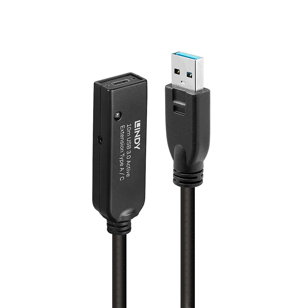 Rallonge Active USB 3.0 10m pour Caméra et Disque Dur Type A vers C