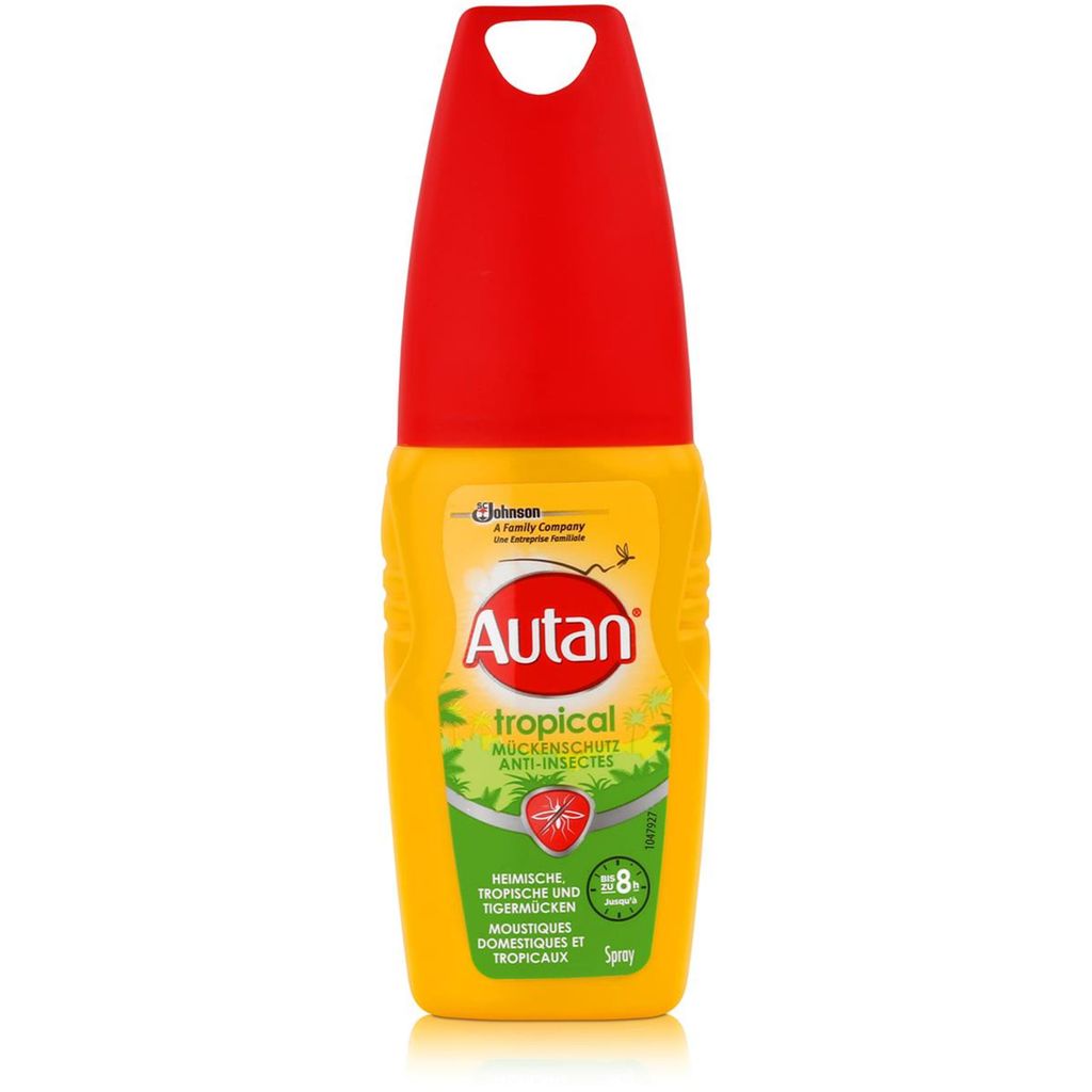Autan Mückenschutz Tropical Pumpspray 100ml - Bis zu 8h Produktbild 