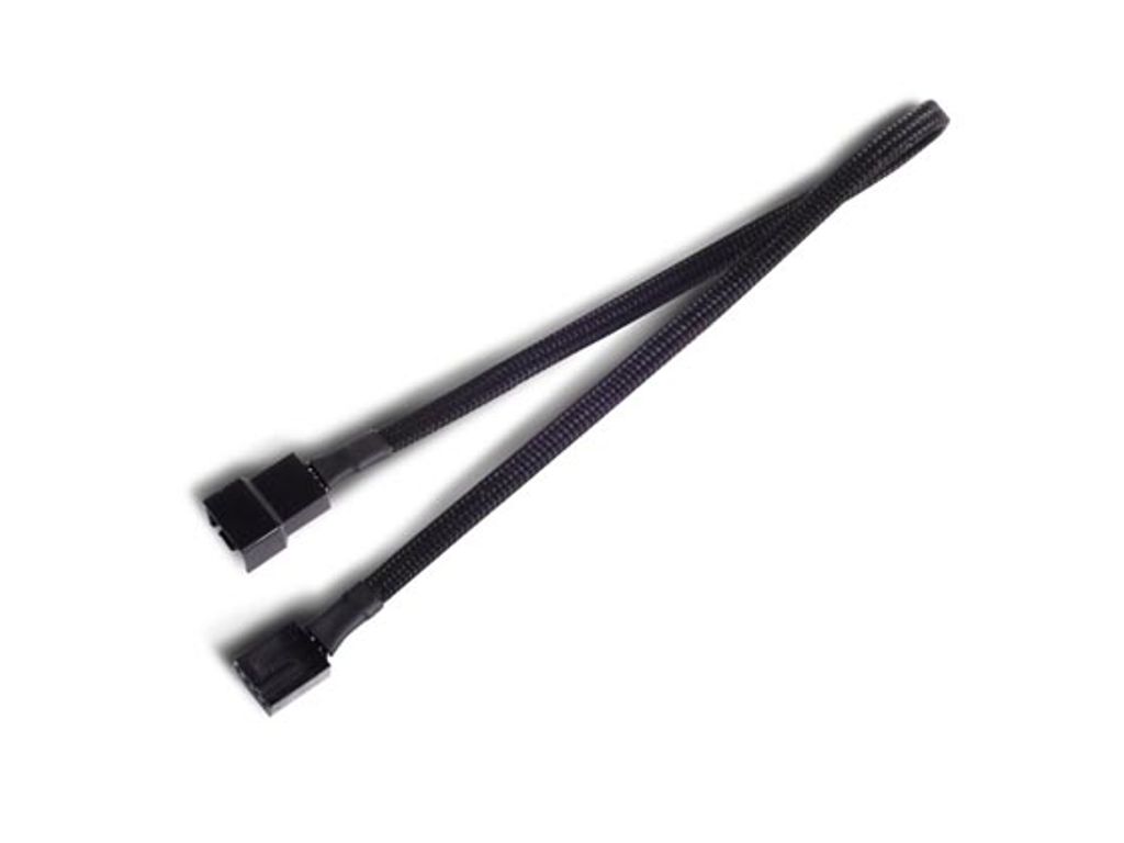 SilverStone SST-CPF03 PWM-Verlängerungskabel 30cm - schwarz