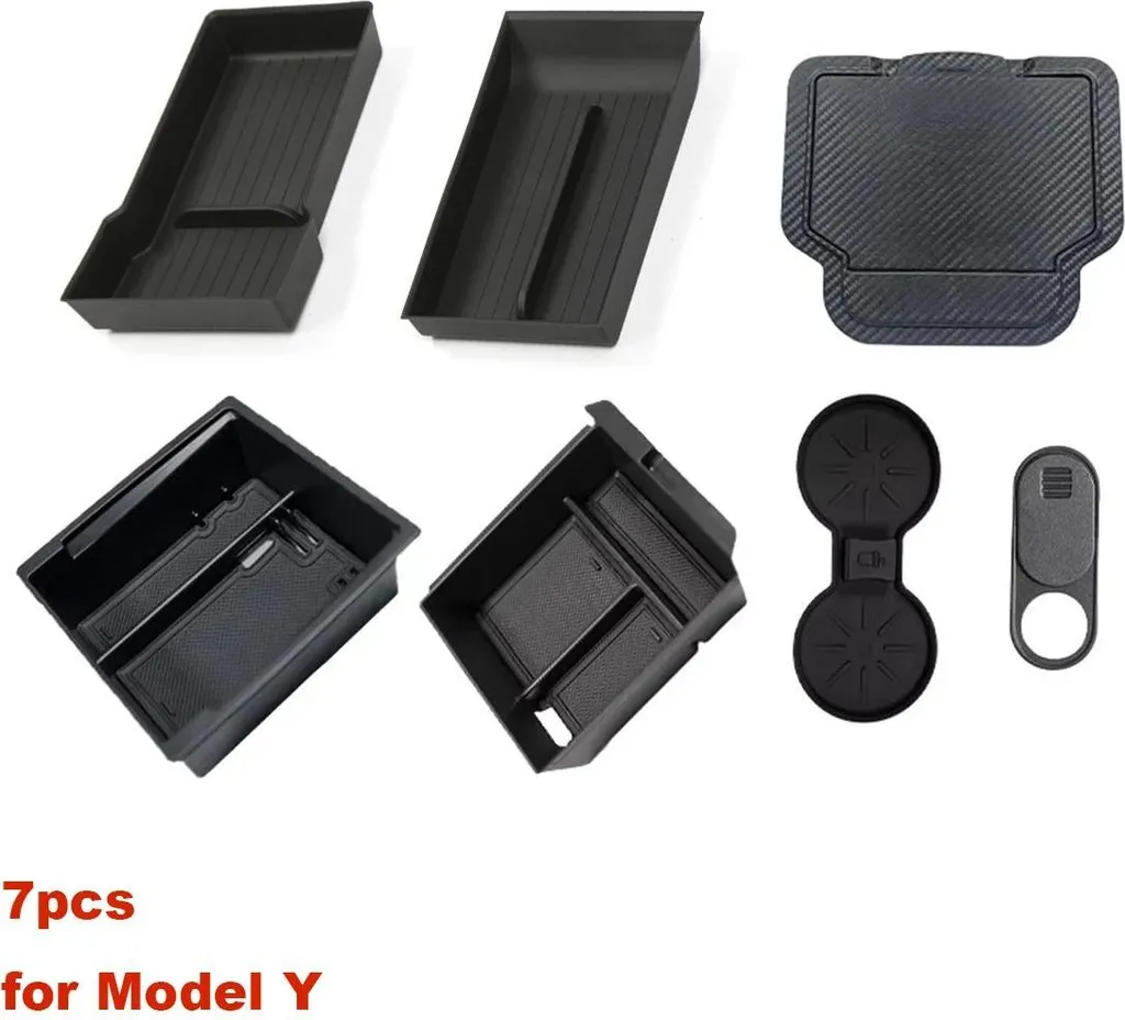 Recensione Set 7 Pezzi Blu per Model Y | L'organizer che mancava