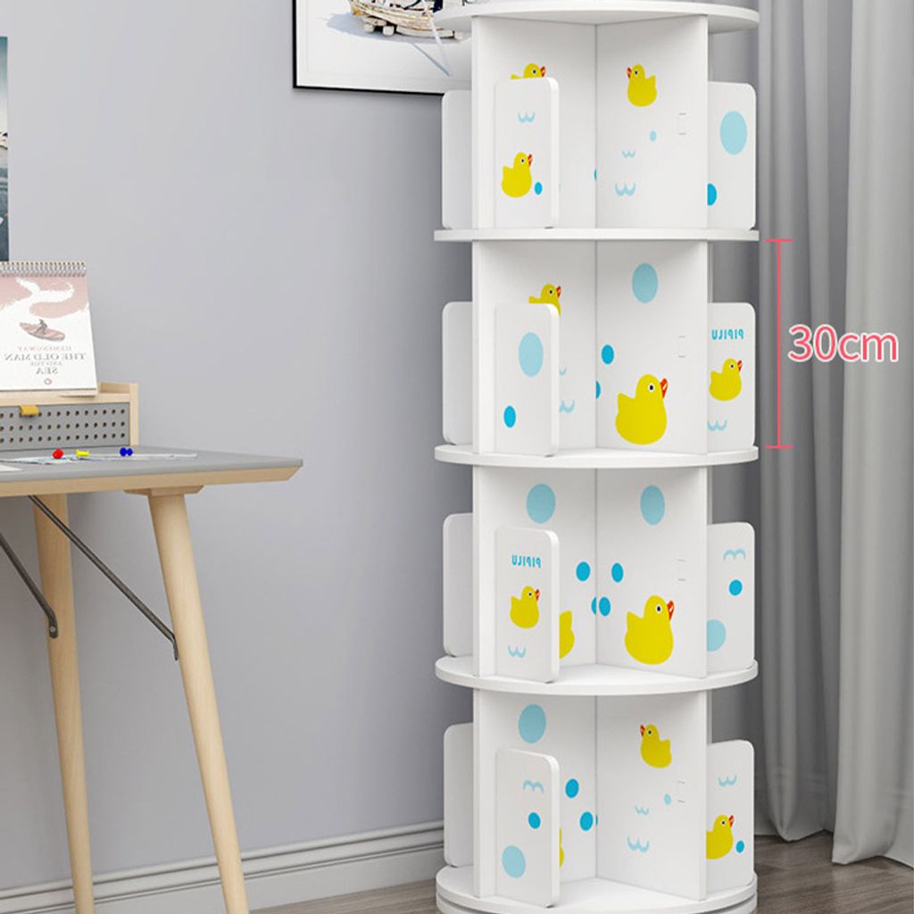 360Home Regal Kinderbuchregal 360° drehbar bodenstehendes Produktbild 2