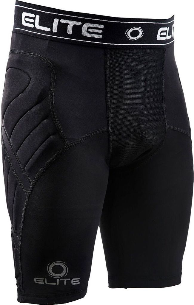 Elite Sport Body Shield Compression Tw-Short Kinder - Schwarz | Größe: 14