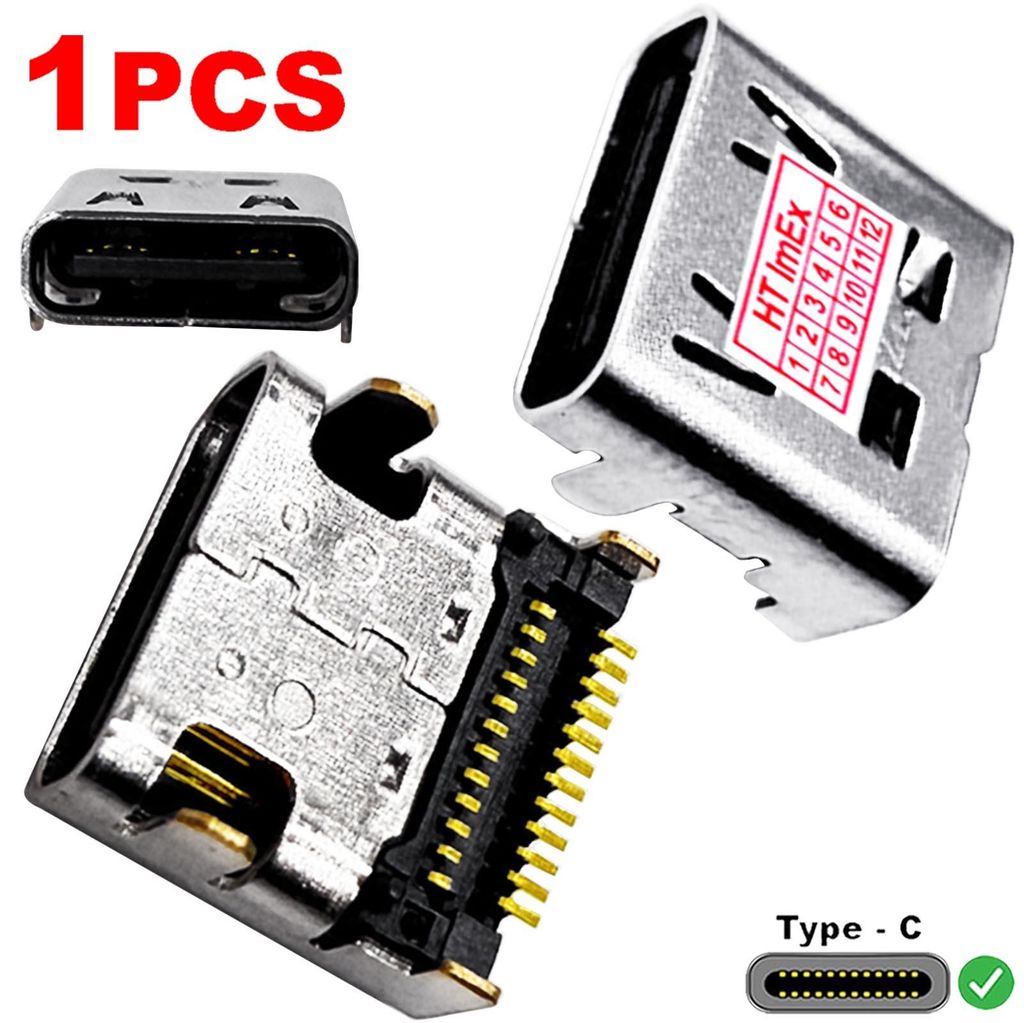 USB-C DC Jack Power Socket Charging Port Connector for Lenovo IdeaPad Flex 3 Chrome 15IJL7 2T3
