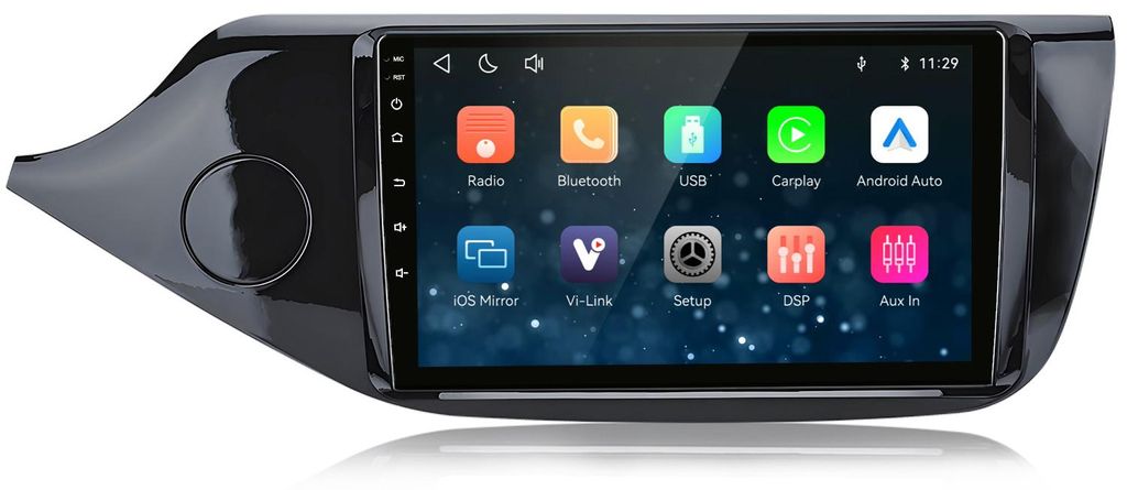 Autoradio Linux 9 pouces, système plug & play, pour Kia Image du produit 