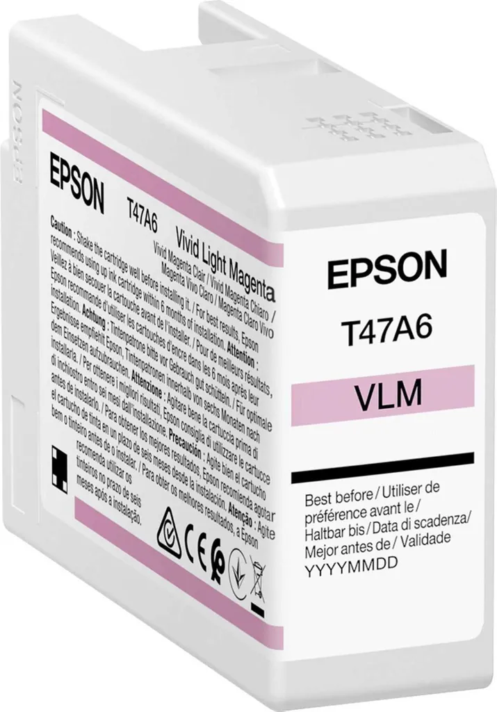 Epson T47A6 Cartouche Magenta Clair 50ml UltraChrome Pro 10 Originale
