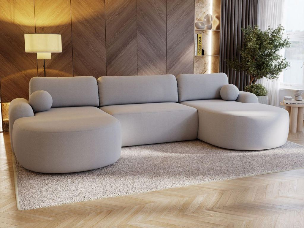 GrainGold Ecksofa U-Form Aurio - Ecksofa mit Produktbild 