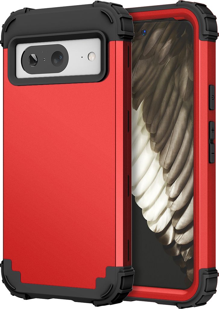 Handyhülle für Google Pixel 8 Hybrid 3 in 1 PC TPU Produktbild 