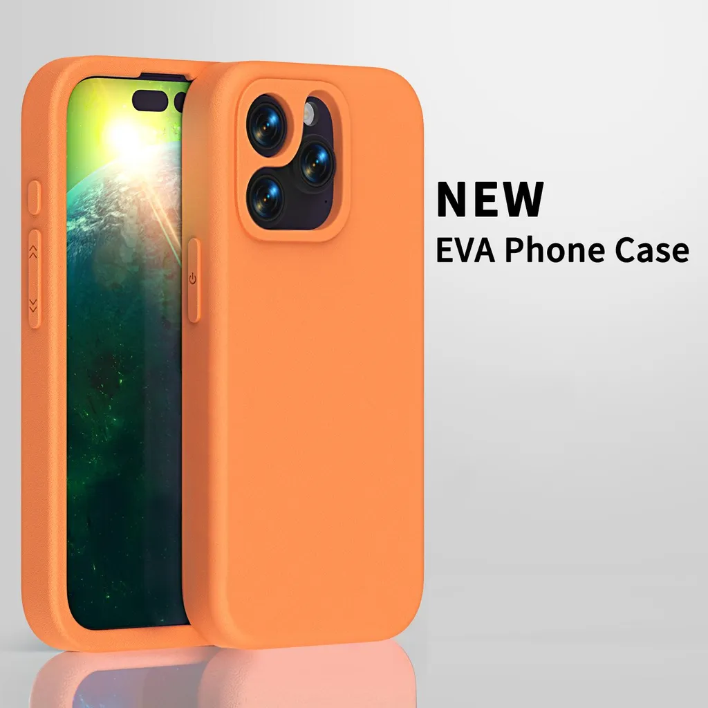 Custodia iPhone 13 Pro Max Arancione: Protezione EVA per Sport e Outdoor - 2