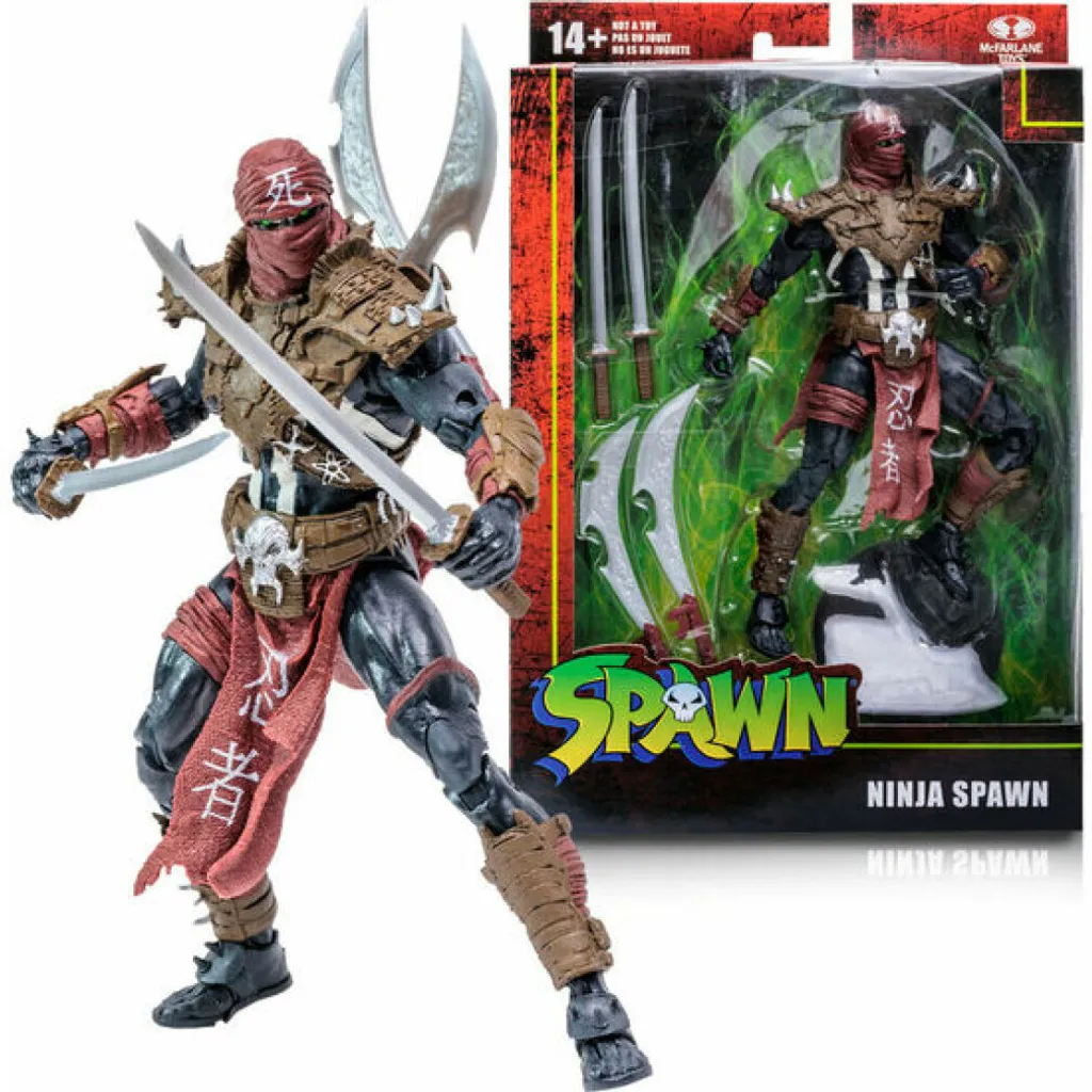 Ninja Spawn Figurine de 18 cm : Articulations Robustes Modèle MCF90152 - 4