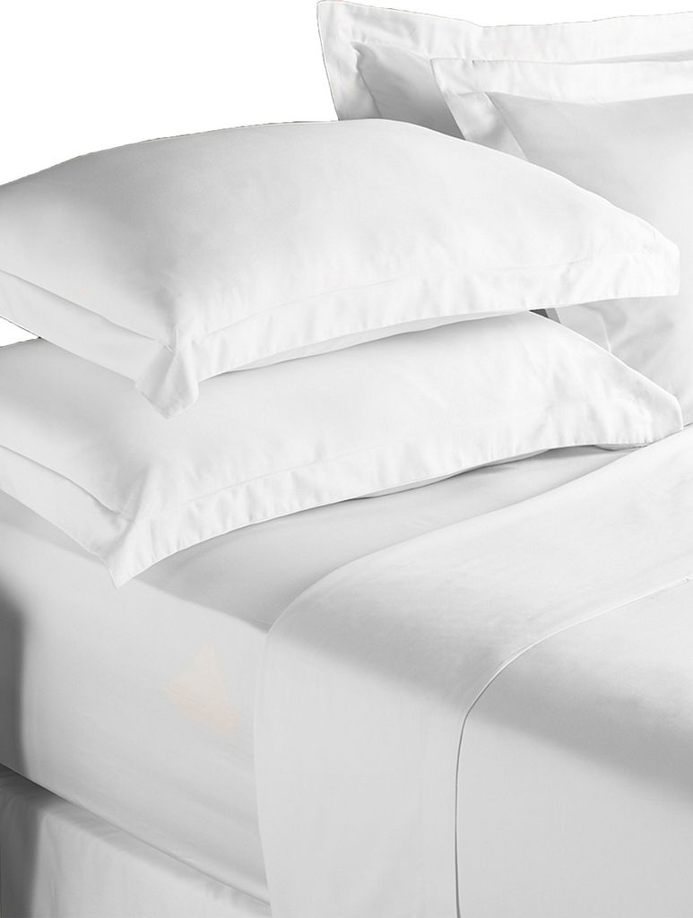 Paoletti - Spannbetttuch, Baumwolle RV2223 (Doppelbett) (Weiß)