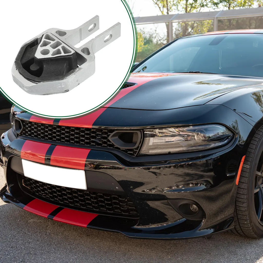 Support moteur 68081490AD Dodge Dart - Montage haute résistance noir