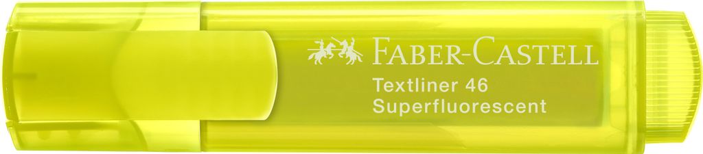 FABER-CASTELL tekstmarkeerder TEXTLINER 1546, geel Productafbeelding 
