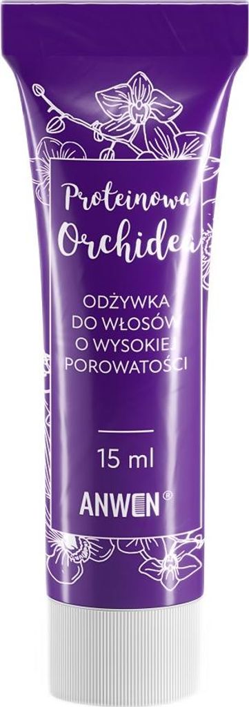 Anwen Odżywka do włosów o wysokiej porowatości Proteinowa Orchidea, 15 ml