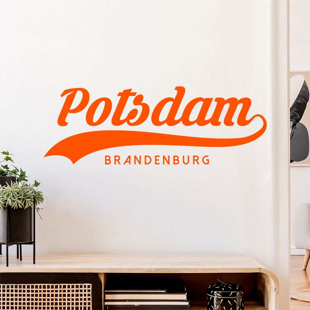 Potsdam Brandenburg Wandtattoo Wandaufkleber Wall Sticker - Dekoration, Küche, Wohnzimmer, Schlafzimmer, Badezimmer