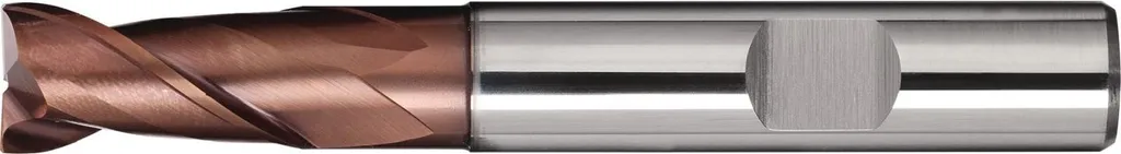 Fresa a forare DIN 6527 L Tipo N Ø nominale 20 mm Lunghezza inserto 50 mm Metallo duro integrale TiAlN DIN 6535 HB Numero di taglienti 2