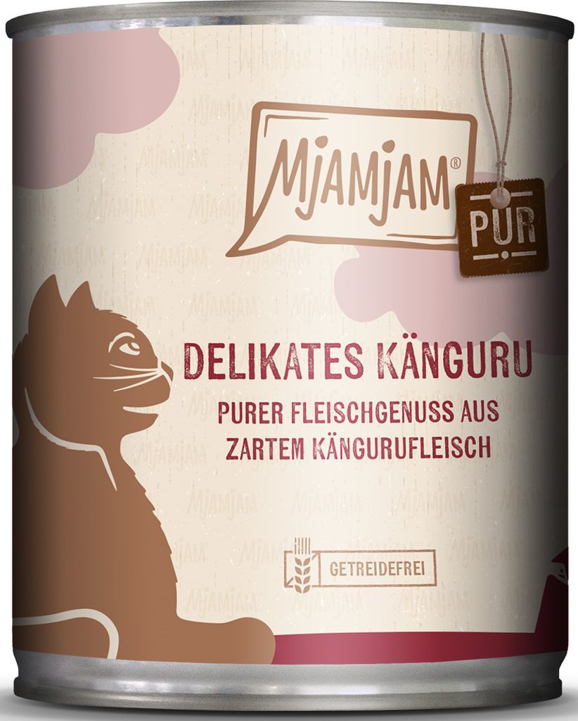 MjAMjAM Purer Fleischgenuss - delikates Känguru pur, Adult, Produktbild 