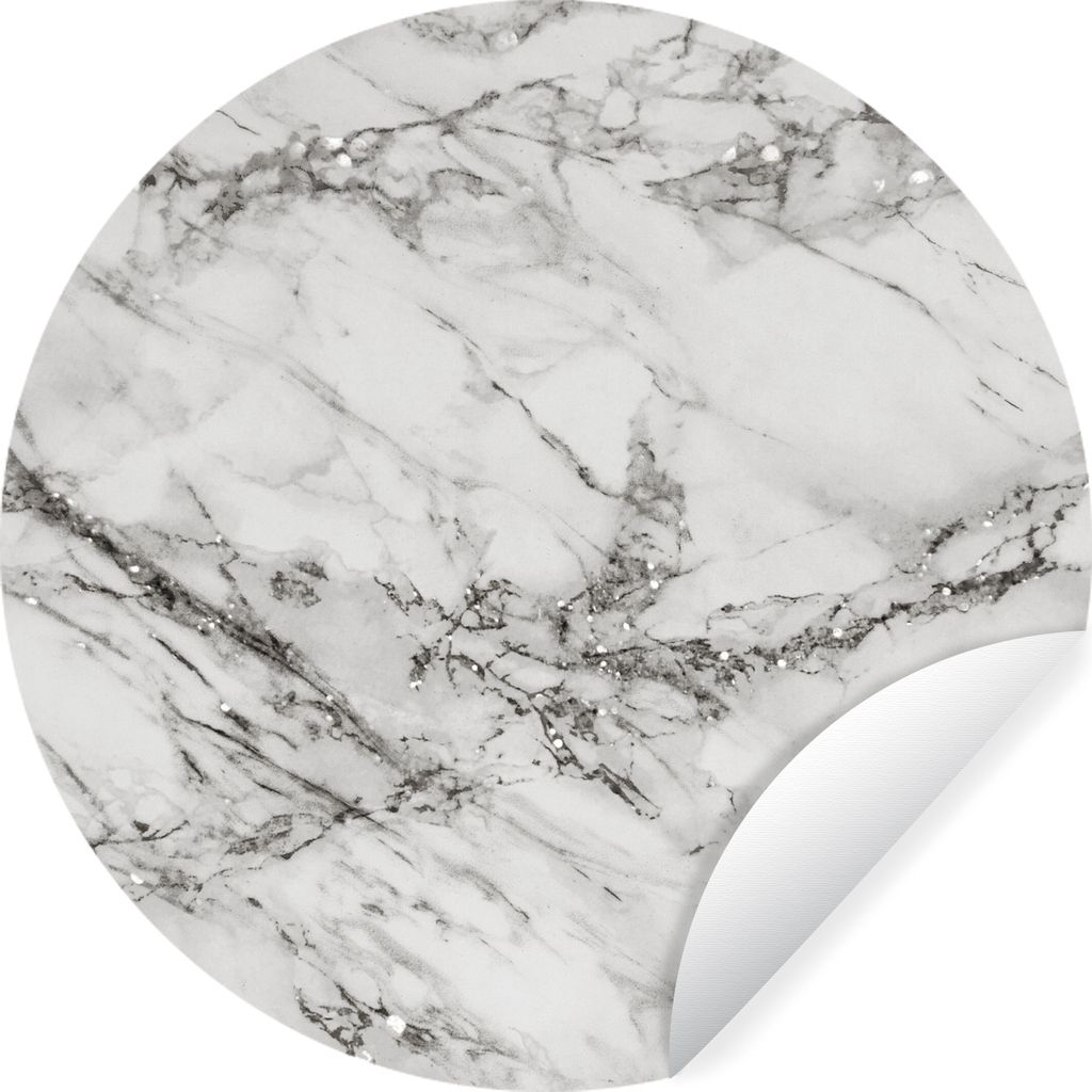 MuchoWow - Tapetenkreis - Wandbild rund - Schlafzimmerdekoration - Wanddeko - runde Tapete - Kunst für zu Hause