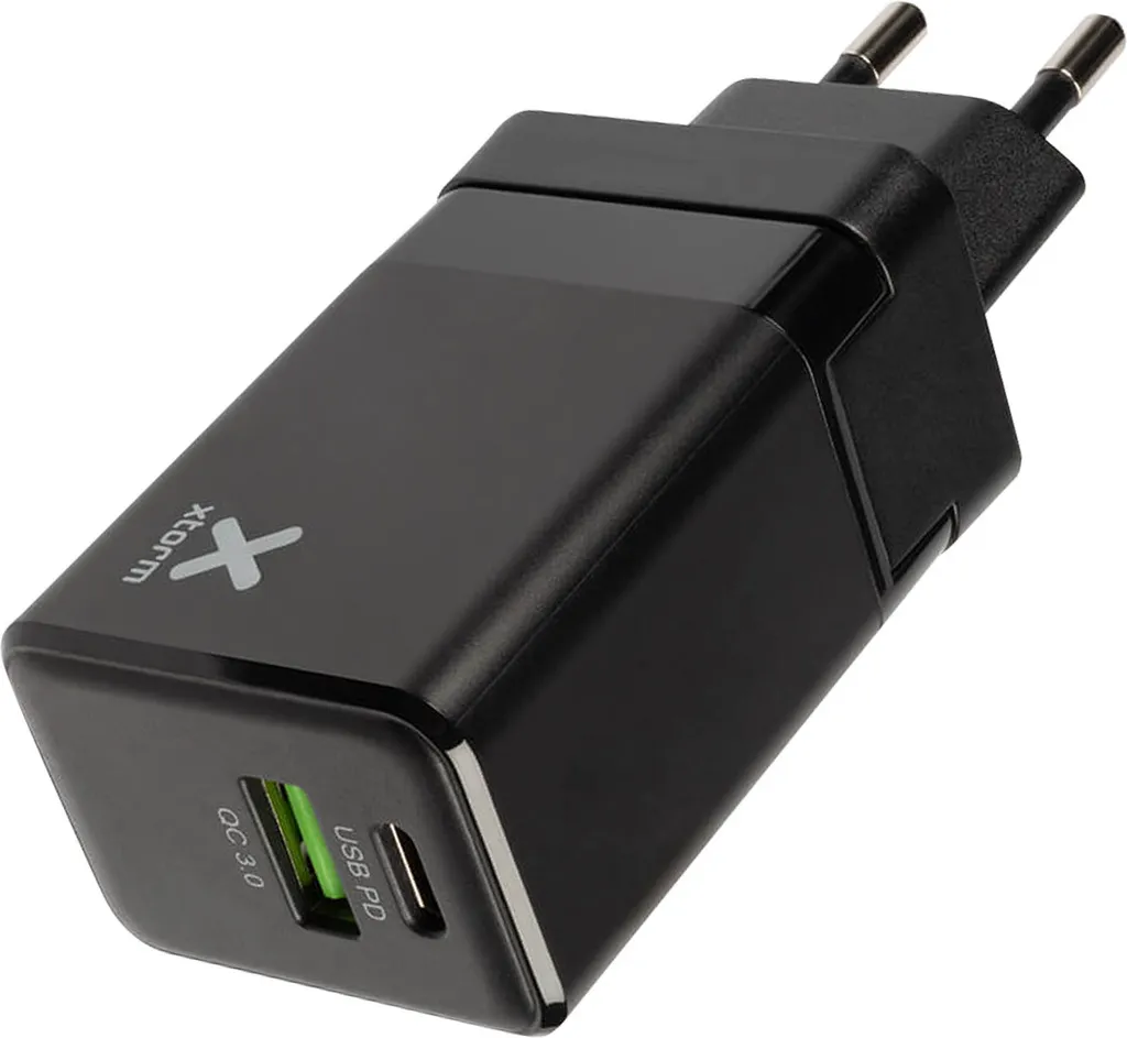 Xtorm Chargeur de Voyage 20W USB-C PD - Recharge Rapide et Sécurisée