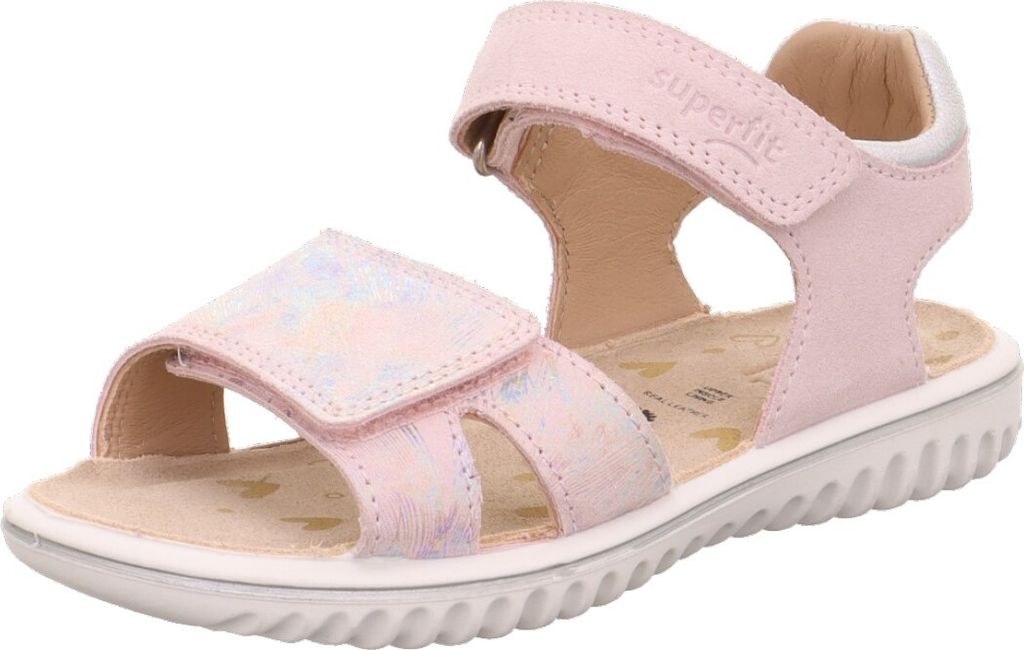 Superfit Mädchen Sandale Leder Effektleder flexible Sohle Produktbild 