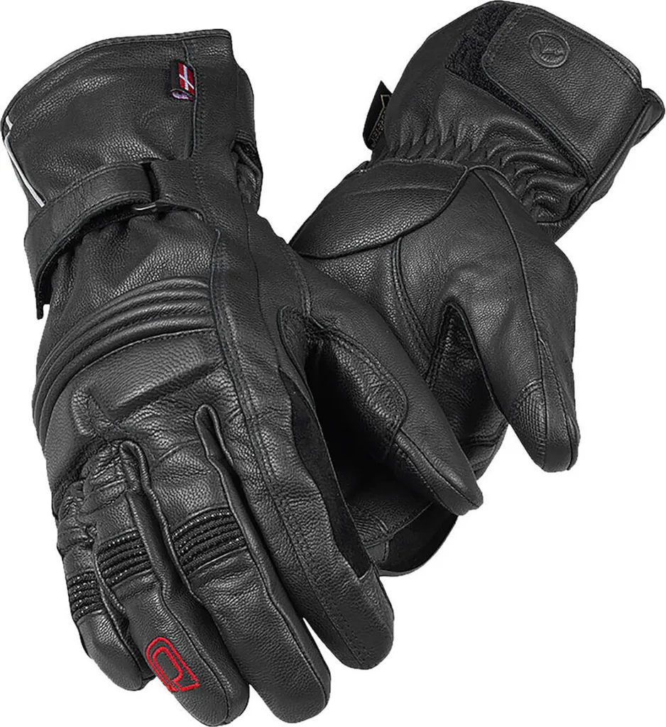 Gants moto anti-pluie DANE Nibe 4 chauds et renforcés noir L