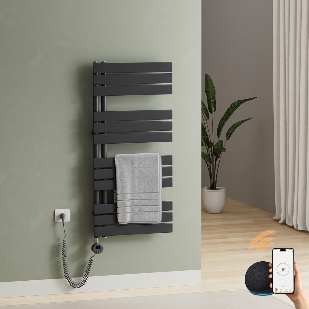 S'AFIELINA – Sèche-serviette électrique 104.1×50cm avec Image du produit 