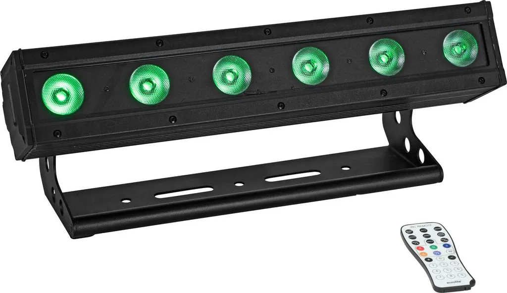 Solution Éclairage Extérieur sans Câble EUROLITE AKKU BAR-6 QuickDMX