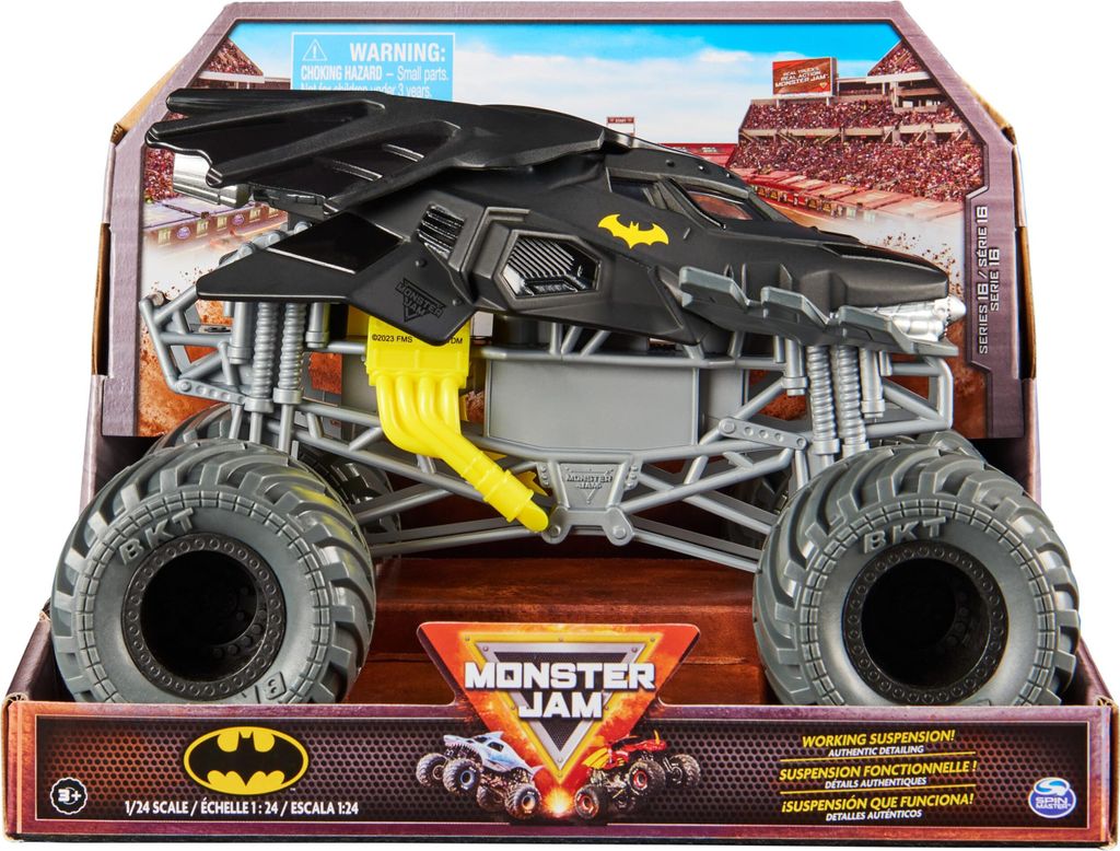 MNJ Monster Jam Die Cast 1:24 Batmobile Image du produit 