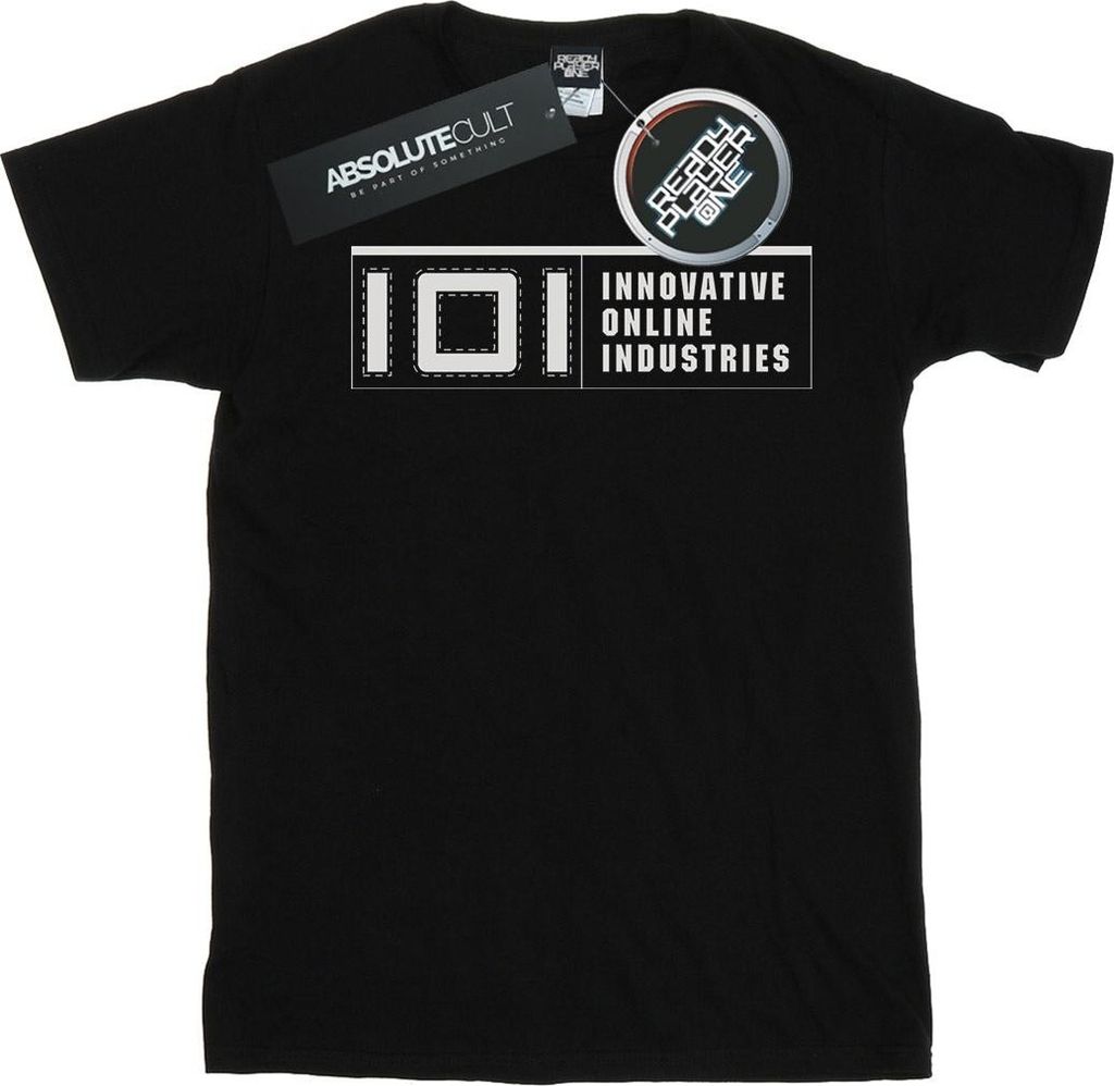Ready Player One - "IOI" T-Shirt für Herren BI44630 (4XL) (Schwarz)