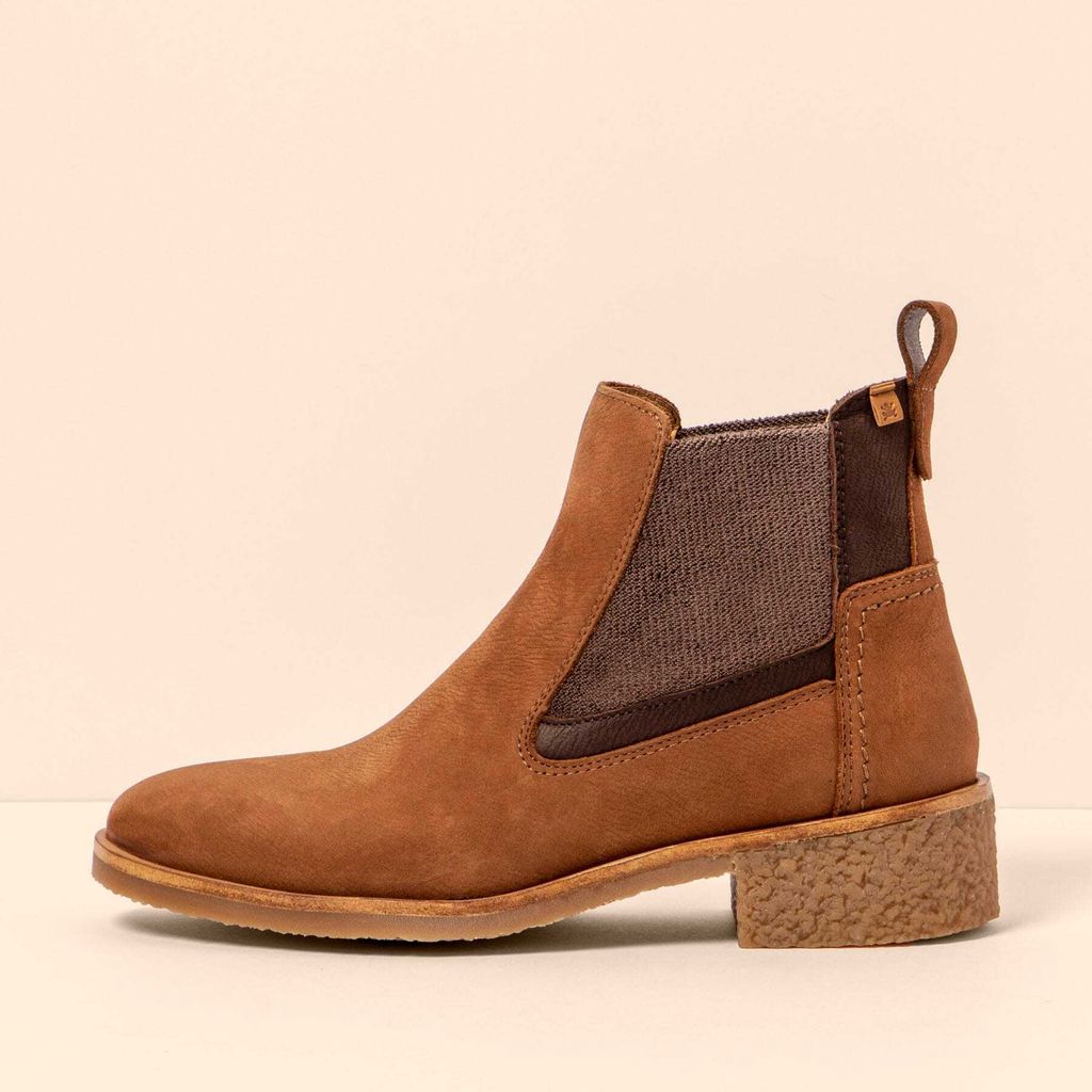 El naturalista Schnürstiefel mit hoher absatz N5947 PLEASANT WOOD-BROWN / IRATI Farbe Wood-brown