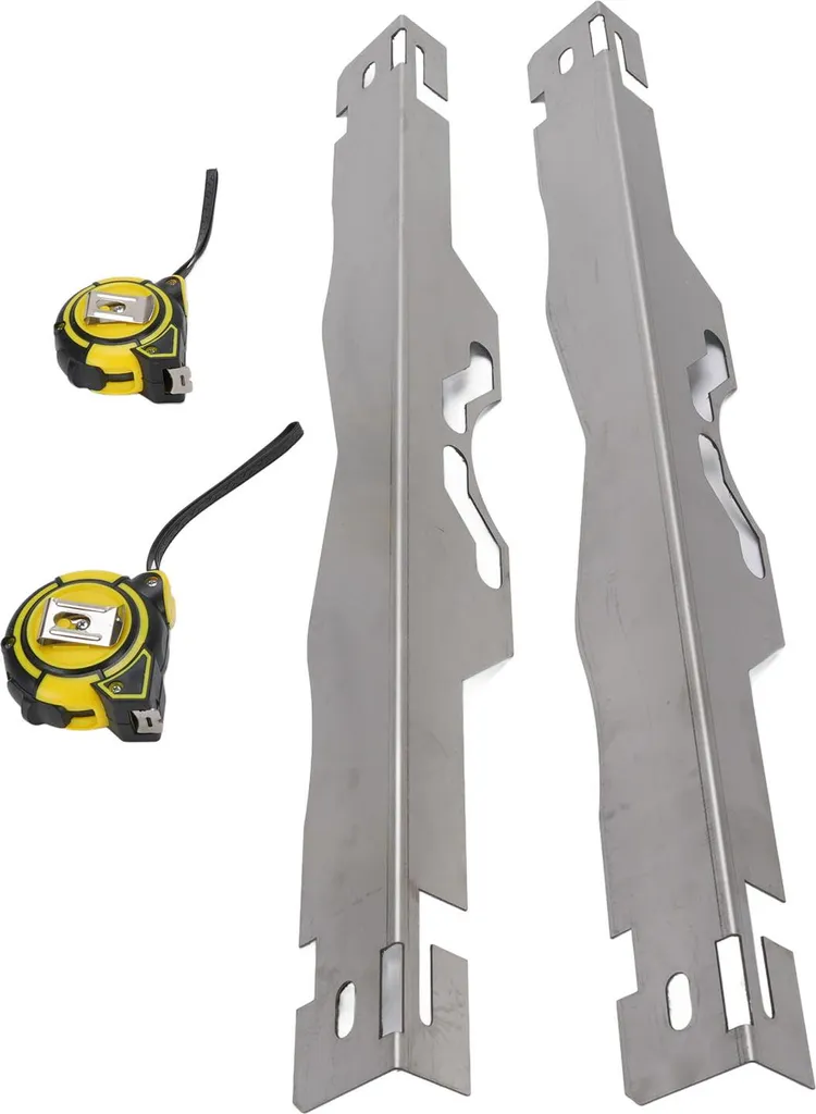 Kit de mesure de parallélisme auto en acier avec rubans de précision