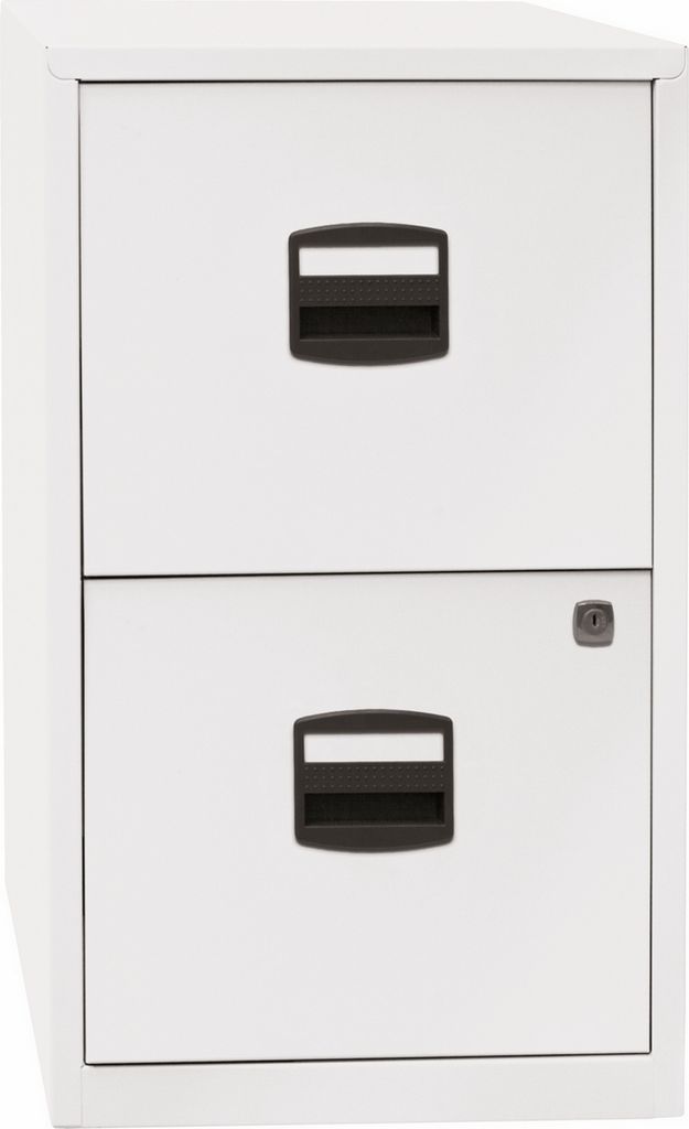Bisley Home Hängeregistratur Schrank Home Office - Farbe: Verkehrsweiß