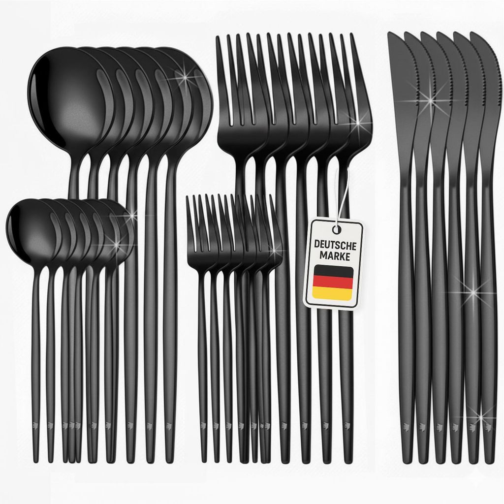 Roxlin Besteckset 30-teilig Standard Design – Edelstahl Produktbild 
