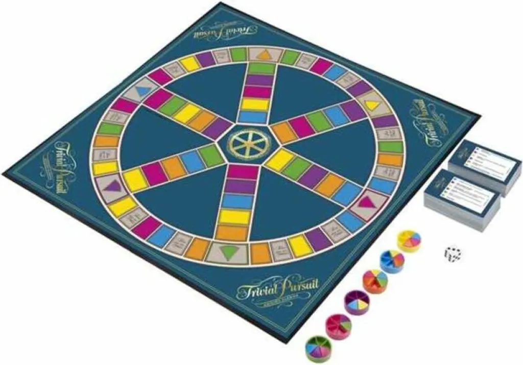 Jeu de plateau Trivial Pursuit Hasbro Version Anglaise Originale C1940105