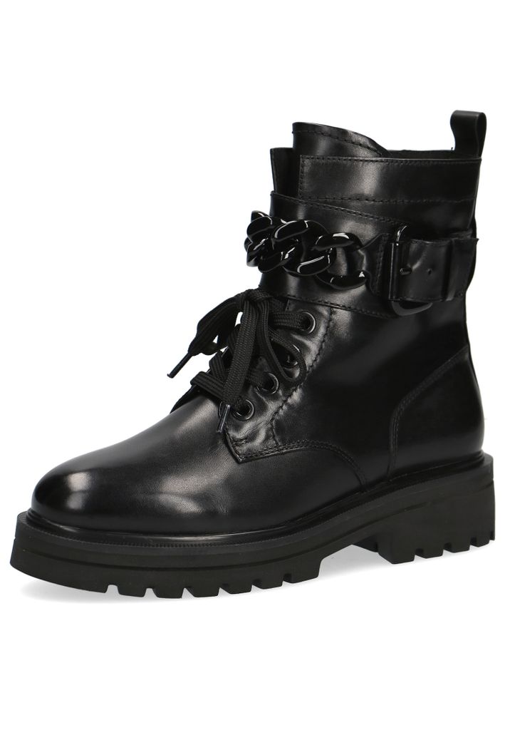 Caprice Schnürstiefel Kaltfutter in schwarz, Gr. 38