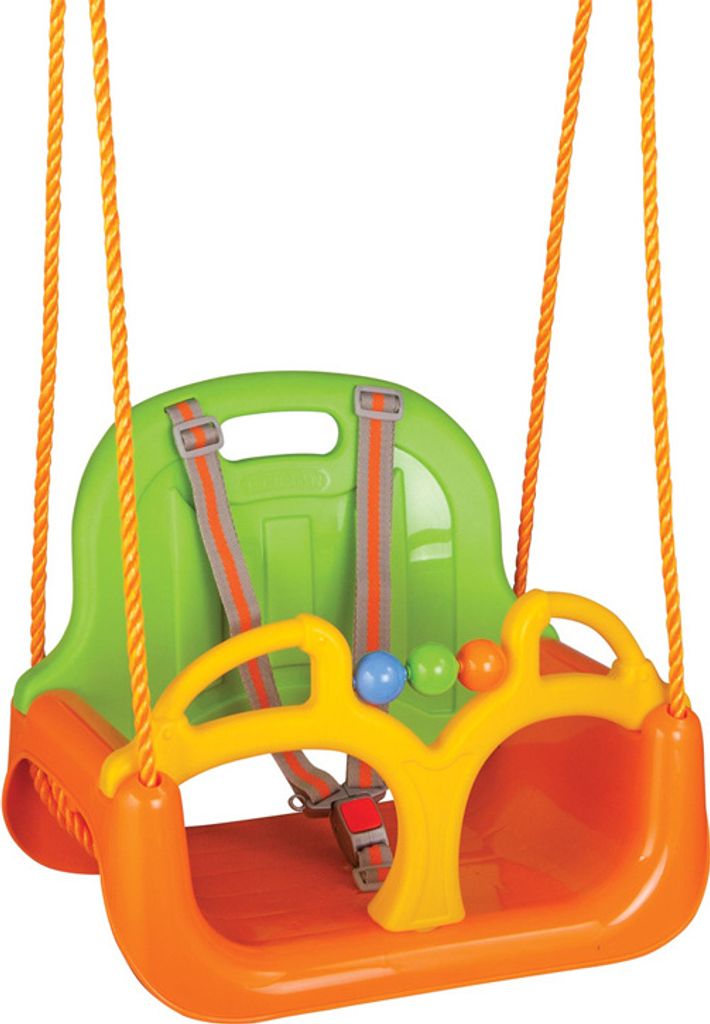 Siva Samba Swing mitwachsende Schaukel  grün/orange 3 in1 Produktbild 3