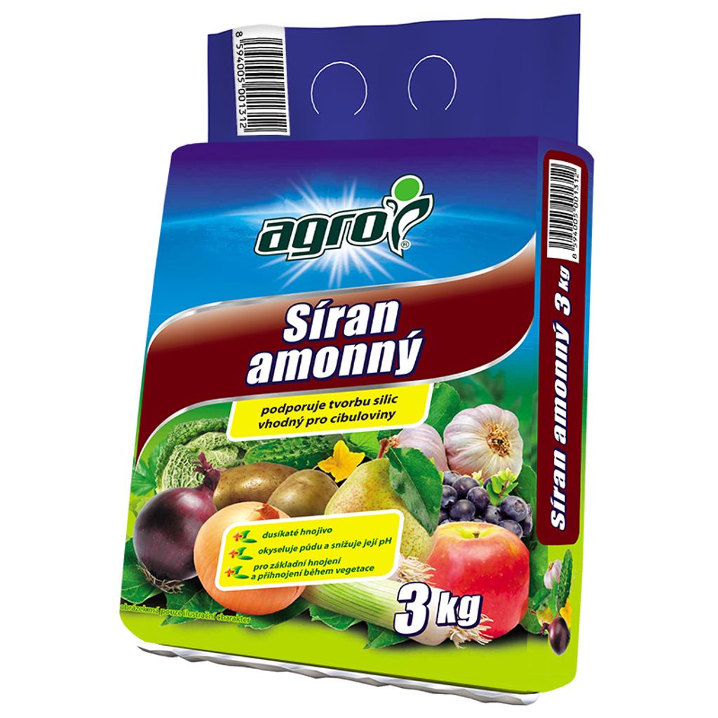 AGRO CS a.s. AGRO Síran amonný 3kg Obrázek produktu 