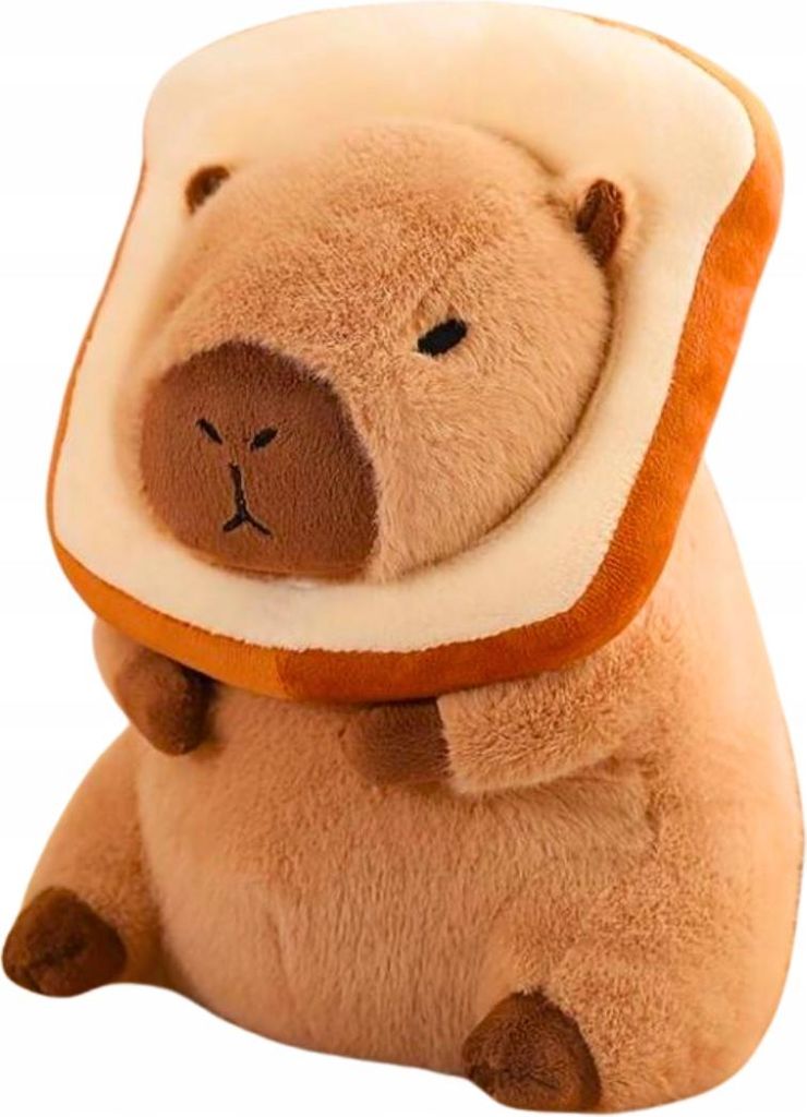 Peluche capibara Peluche pane tostato peluche 30 cm Immagine del prodotto 