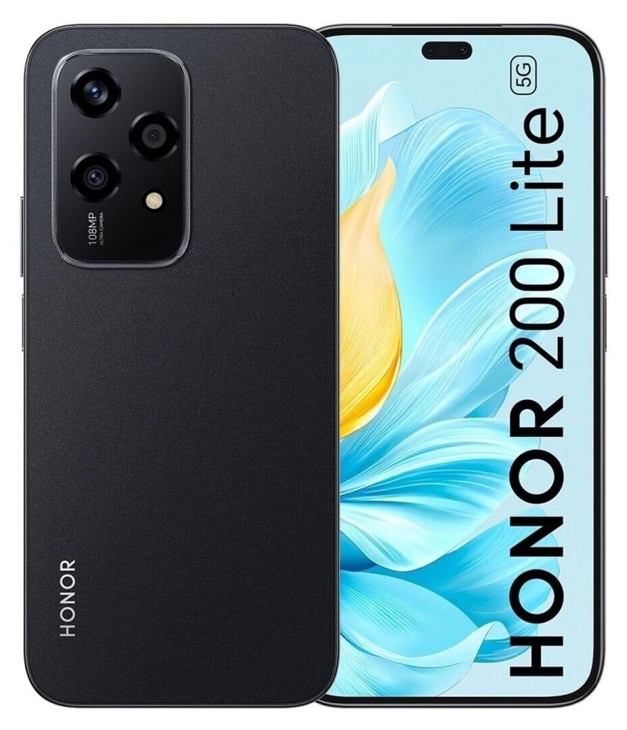 Honor 200 Lite 5G, 17 cm (6.7"), 8 GB, 256 GB, 108 MP, Zdjęcie produktu 