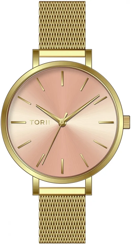 Montre-bracelet pour femme TORII G37GS.RG en acier rose gold boîtier 32mm