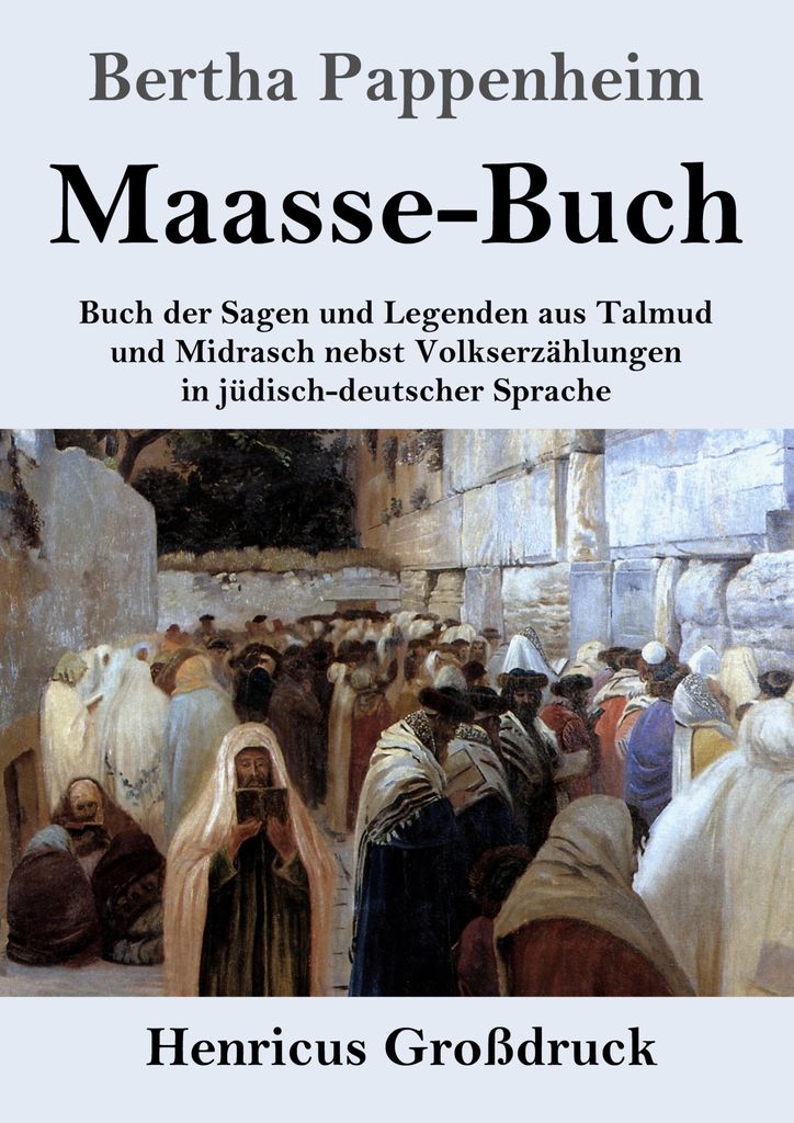 Maasse-Buch (Großdruck)
