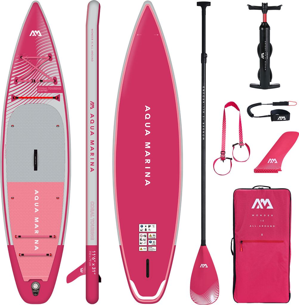 Aqua Marina Coral Touring Raspberry 11'6'' (350 cm) Produktbild 