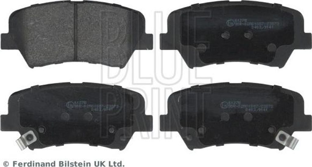 Bremsbelagsatz, Scheibenbremse BLUE PRINT ADG042137