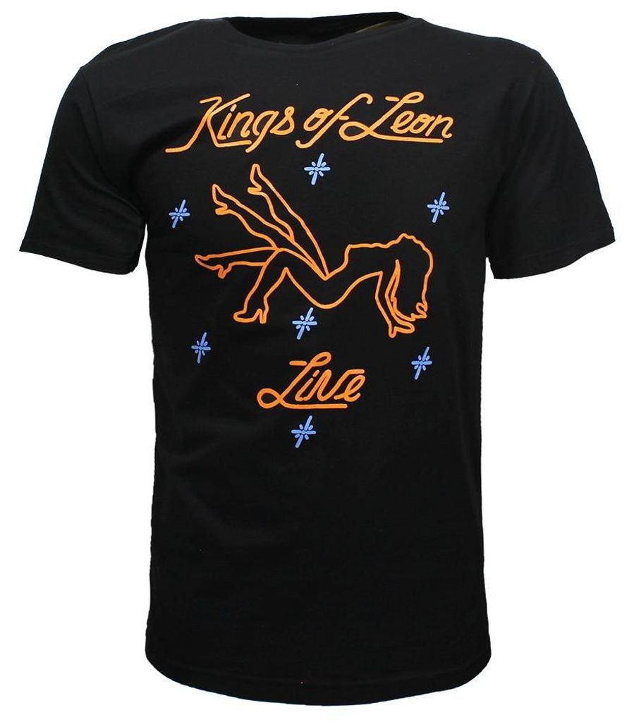 Kings of Leon Stripper Vegas Lights T-Shirt – offizielles Merchandise - S