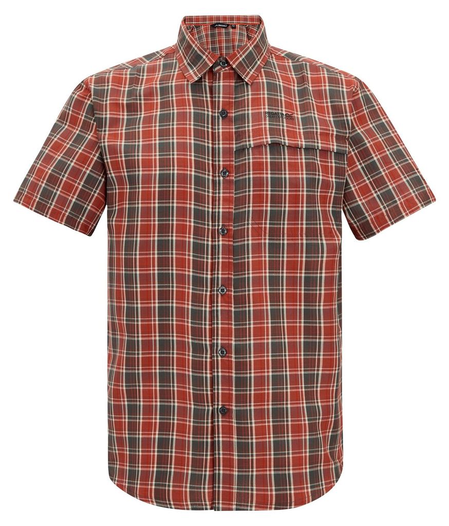 REGATTA Herren Wanderhemd Mindano Short Sleeve Shirt
