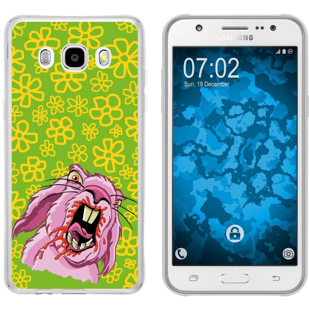 PhoneNatic Case kompatibel mit Samsung Galaxy J5 (2016) J510 Silikon-Hülle Ostern M5